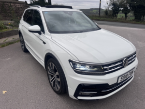 2018 Volkswagen Tiguan 2.0 Tdi R-Line in White — image 2