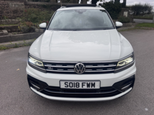 2018 Volkswagen Tiguan 2.0 Tdi R-Line in White — image 3