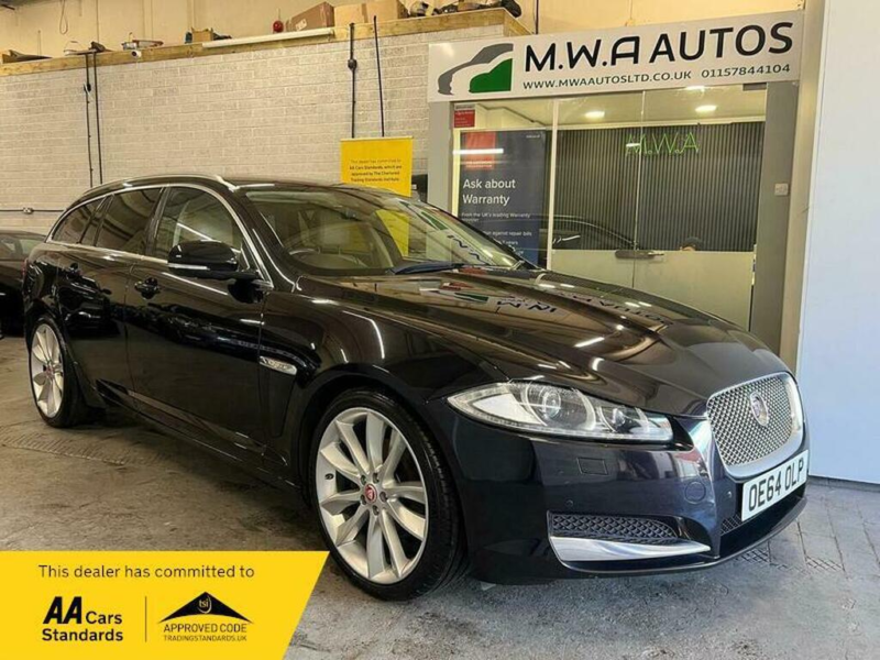 2014 Jaguar Xf 2.2d Portfolio Sportbrake 5dr Diesel Auto Euro 5 (s/s) (200 Ps) in Black — image 1