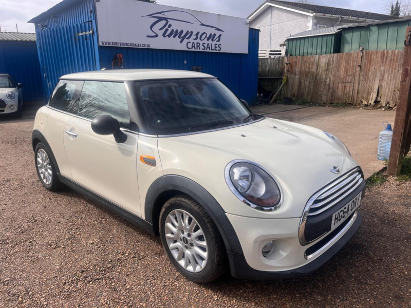 2015 MINI Hatch 1.2 One Euro 6 (s/s) 3dr in White — image 1
