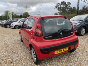 2014 Peugeot 107 1.0 12v Active in Red — image 4