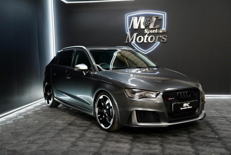 2016 Audi Rs3 2.5 Tfsi Sportback S Tronic Quattro Euro 6 (s/s) 5dr (nav) in Grey — image 1