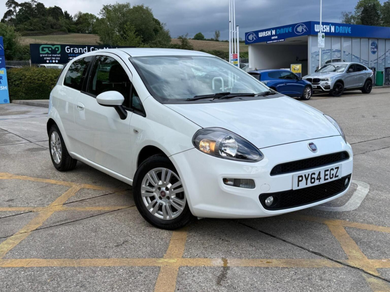 2014 Fiat Punto 1.4 Easy Euro 6 (s/s) 3dr in White — image 1