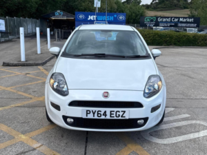 2014 Fiat Punto 1.4 Easy Euro 6 (s/s) 3dr in White — image 3