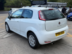 2014 Fiat Punto 1.4 Easy Euro 6 (s/s) 3dr in White — image 4
