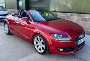 2008 Audi Tt 2.0 Tfsi Roadster Euro 4 2dr in Red — image 2