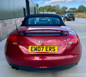 2008 Audi Tt 2.0 Tfsi Roadster Euro 4 2dr in Red — image 3