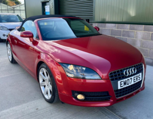 2008 Audi Tt 2.0 Tfsi Roadster Euro 4 2dr in Red — image 4
