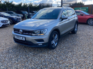 2019 Volkswagen Tiguan 2.0 Tdi Match Euro 6 (s/s) 5dr in Silver — image 4