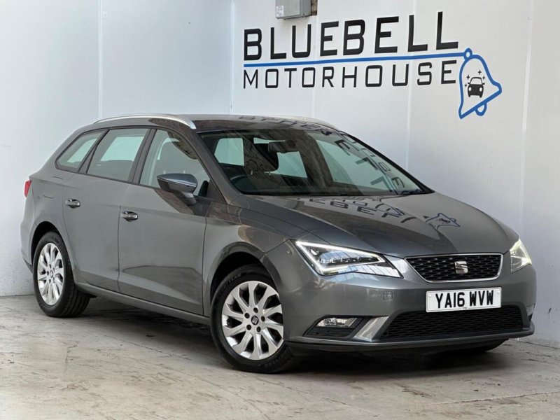 2016 SEAT Leon 1.6 Tdi Cr Se Sport Tourer Euro 5 (s/s) 5dr in Grey — image 1