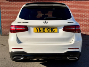2018 Mercedes-Benz Glc 3.0 Glc350d V6 Amg Line in White — image 6