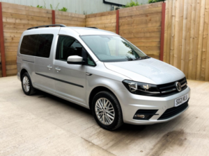2021 Volkswagen Caddy Maxi Life 5 SEAT Auto Wheelchair Accessible Disabled Access Vehicle in Silver — image 3