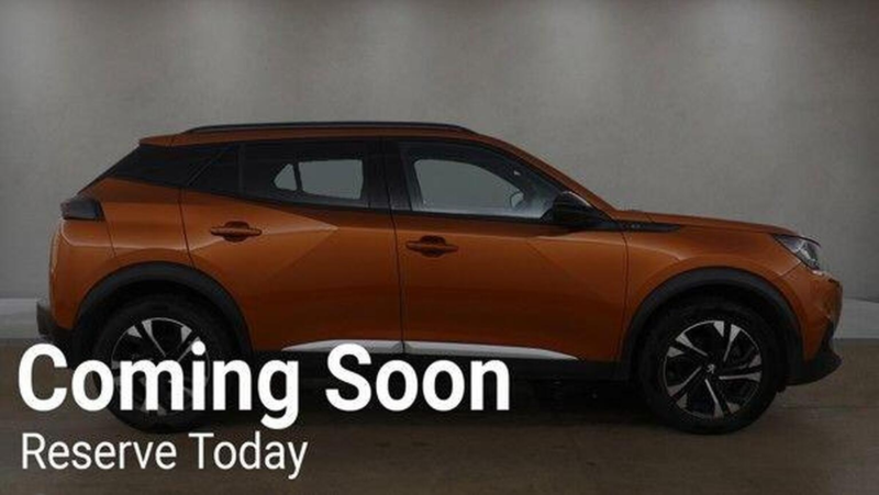 2023 Peugeot E-2008 50kwh Allure Premium + Auto 5dr (7kw Charger) in Orange — image 1