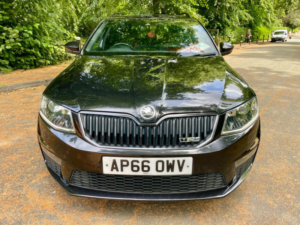 2016 Skoda Octavia 2.0 Tsi Vrs 230 Euro 6 (s/s) 5dr in Black — image 3