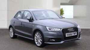 2017 Audi A1 1.4 Tfsi Cod S Line Sportback Euro 6 (s/s) 5dr in Grey — image 2