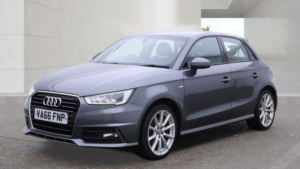 2017 Audi A1 1.4 Tfsi Cod S Line Sportback Euro 6 (s/s) 5dr in Grey — image 3