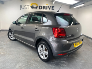 2017 Volkswagen Polo 1.2 Tsi Bluemotion Tech Match Edition Hatchback 5dr Petrol Manual Euro 6 (s/s) (90 Ps) in Grey — image 3