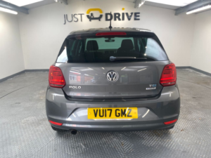 2017 Volkswagen Polo 1.2 Tsi Bluemotion Tech Match Edition Hatchback 5dr Petrol Manual Euro 6 (s/s) (90 Ps) in Grey — image 4
