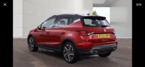 2022 SEAT Arona 1.0 Tsi Fr Sport in Red — image 3