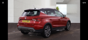 2022 SEAT Arona 1.0 Tsi Fr Sport in Red — image 4