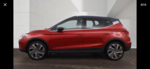 2022 SEAT Arona 1.0 Tsi Fr Sport in Red — image 6