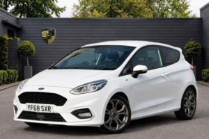 2018 Ford Fiesta 1.0t Ecoboost St-Line X Auto Euro 6 (s/s) 3dr in White — image 3