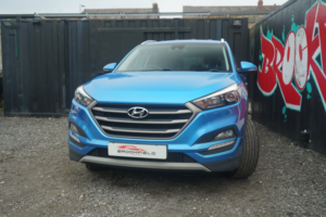 2017 Hyundai Tucson 1.6 Gdi Blue Drive Se Nav SUV 5dr Petrol Manual Euro 6 (s/s) (132 Ps) in Blue — image 3