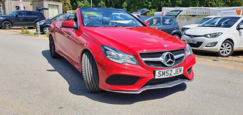 2013 Mercedes-Benz E Class E220 Cdi Amg Sport in Red — image 1