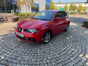 2008 SEAT Ibiza 1.9 Tdi Sportrider 3dr in Red — image 3