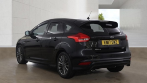 2017 Ford Focus 1.0 T Ecoboost St-Line Black 5dr 9 Stamps+satnav in Black — image 2