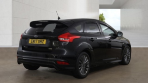 2017 Ford Focus 1.0 T Ecoboost St-Line Black 5dr 9 Stamps+satnav in Black — image 4