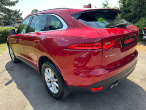 2018 Jaguar F-Pace 2.0 D165 Prestige in Red — image 3