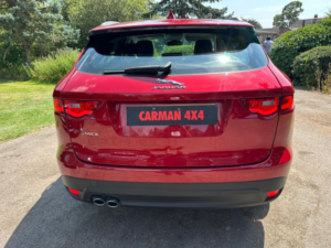2018 Jaguar F-Pace 2.0 D165 Prestige in Red — image 4