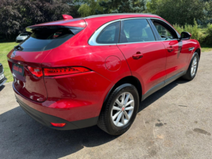 2018 Jaguar F-Pace 2.0 D165 Prestige in Red — image 6
