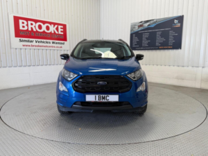 2019 Ford Ecosport 1.0t Ecoboost St-Line Euro 6 (s/s) 5dr in Blue — image 5