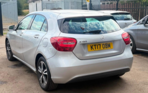2017 Mercedes-Benz A Class 1.6 A180 Se 7g-Dct Euro 6 (s/s) 5dr in Silver — image 4