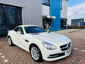 2012 Mercedes-Benz Slk Mercedes-Benz Slk 1.8 Slk200 Blue Efficiency G-Tronic in White — image 4