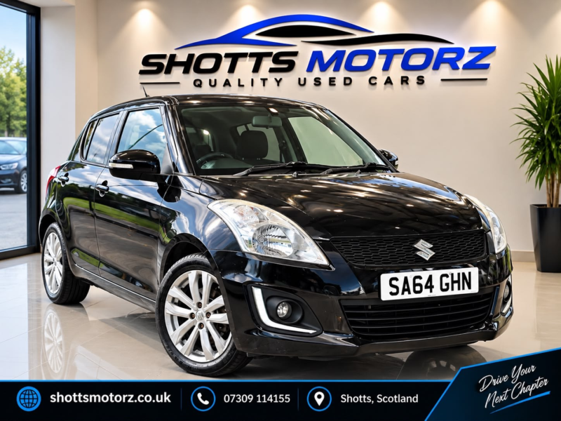 2014 Suzuki Swift 1.2 Dualjet Sz4 Euro 5 (s/s) 5dr in Black — image 1