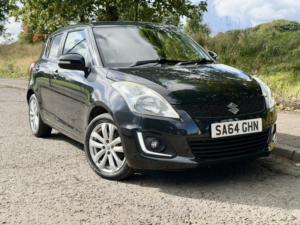 2014 Suzuki Swift 1.2 Dualjet Sz4 Euro 5 (s/s) 5dr in Black — image 3