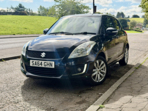 2014 Suzuki Swift 1.2 Dualjet Sz4 Euro 5 (s/s) 5dr in Black — image 5