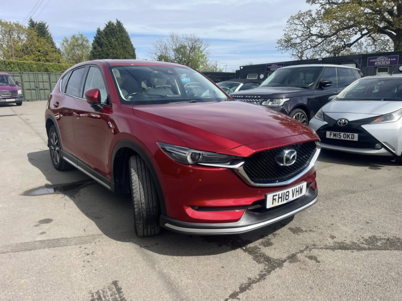 2018 Mazda Cx-5 2.2 Skyactiv-D Sport Nav in Red — image 1