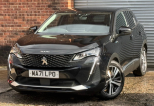 2021 Peugeot 3008 1.6 13.2kwh Allure E-Eat Euro 6 (s/s) 5dr in Black — image 2