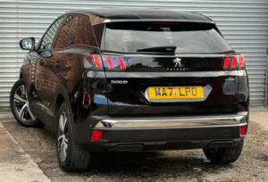 2021 Peugeot 3008 1.6 13.2kwh Allure E-Eat Euro 6 (s/s) 5dr in Black — image 5
