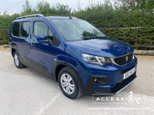 2021 Peugeot Rifter 1.5 Bluehdi Active Horizon Rs Long Wheel Base in Blue — image 3