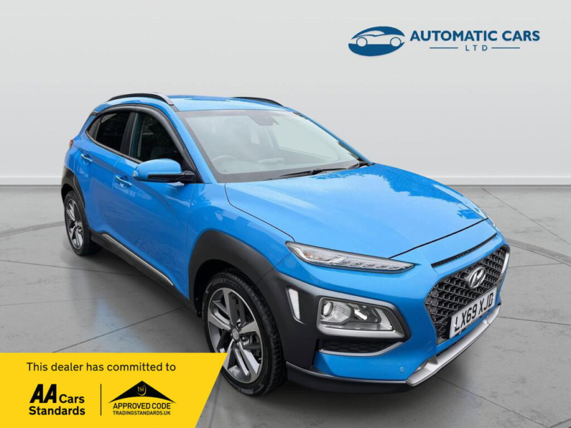 2019 Hyundai Kona Premium in Blue — image 1