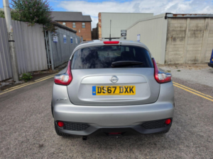 2017 Nissan Juke 1.2 Dig-T N-Connecta Euro 6 (s/s) 5dr in Silver — image 5