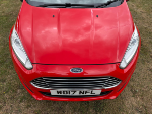 2017 Ford Fiesta 1.25 Zetec Euro 6 3dr in Red — image 5