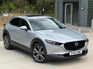 2021 Mazda Cx-30 2.0 E-Skyactiv X Mhev Gt Sport Tech Auto Euro 6 (s/s) 5dr in Silver — image 5