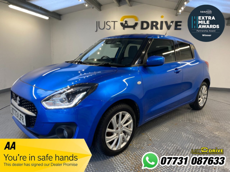 2023 Suzuki Swift 1.2 Dualjet Mhev Sz-T Hatchback 5dr Petrol Hybrid CVT Euro 6 (s/s) (83 Ps) in Blue — image 1