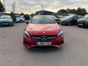 2016 Mercedes-Benz A Class 2.1 A200d Amg Line (premium Plus) 7g-Dct Euro 6 (s/s) 5dr in Red — image 2